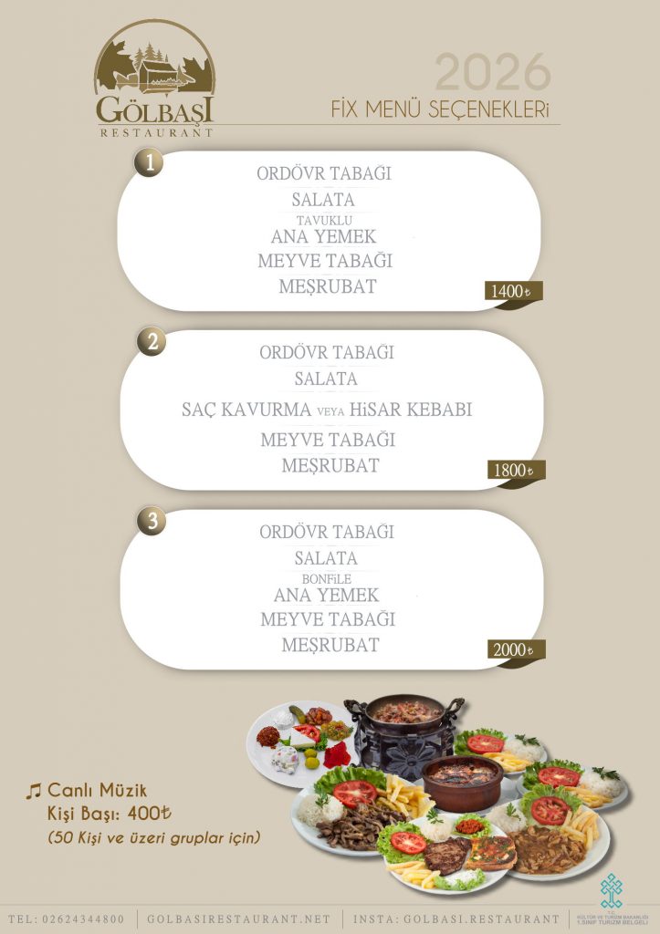 Group Meals (Fixed Options)